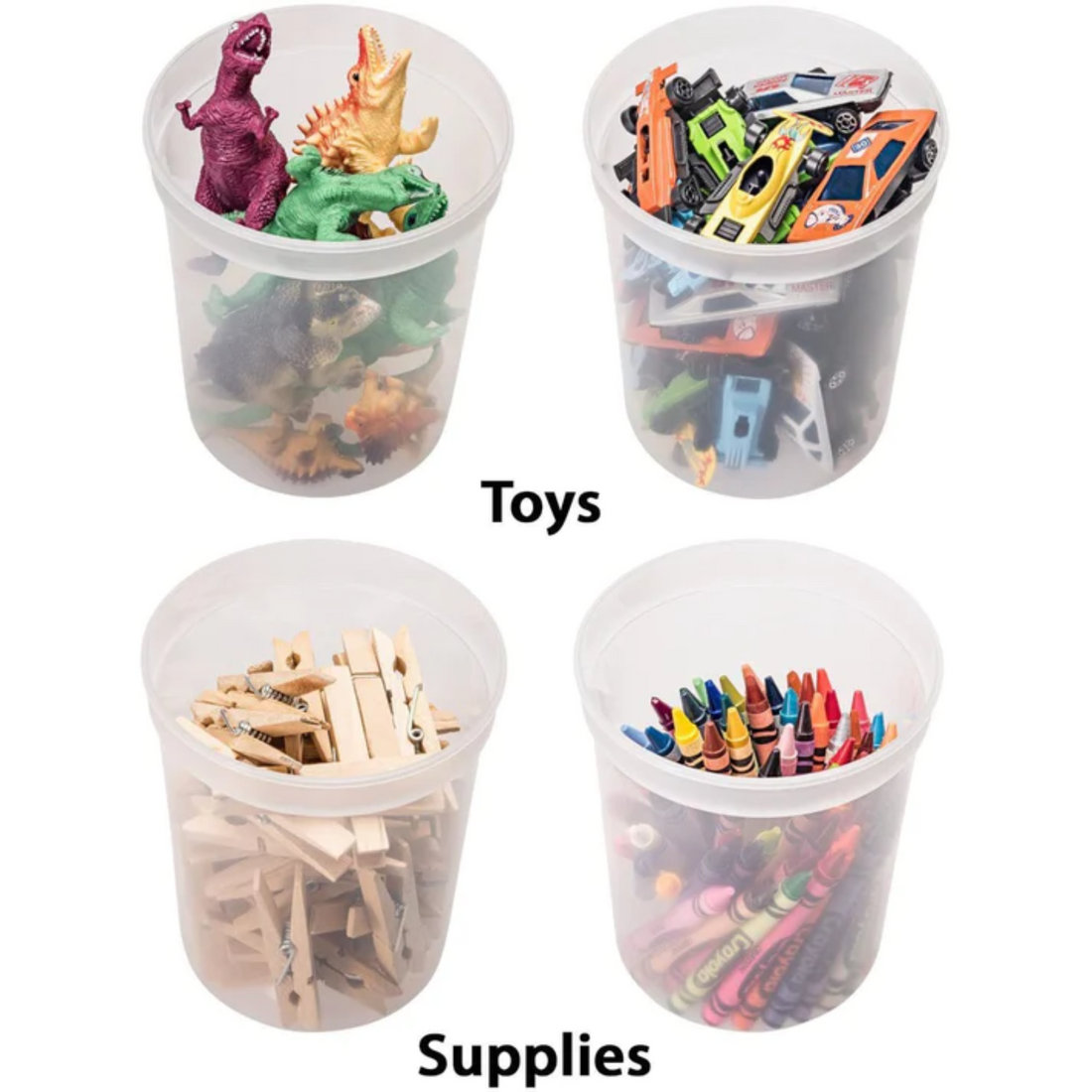 32 Oz Heavy Duty Reusable Food Storage Set (Set of 24)